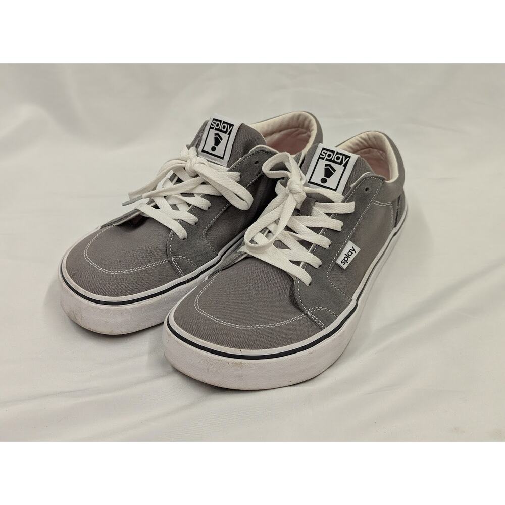 Splay Rev Skate Shoes Mens Size 11 Womens 13 wide toe box barefoot gray